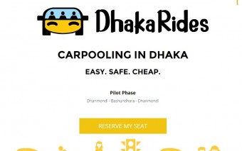 New Carpooling Service DhakaRides Launches In Dhaka