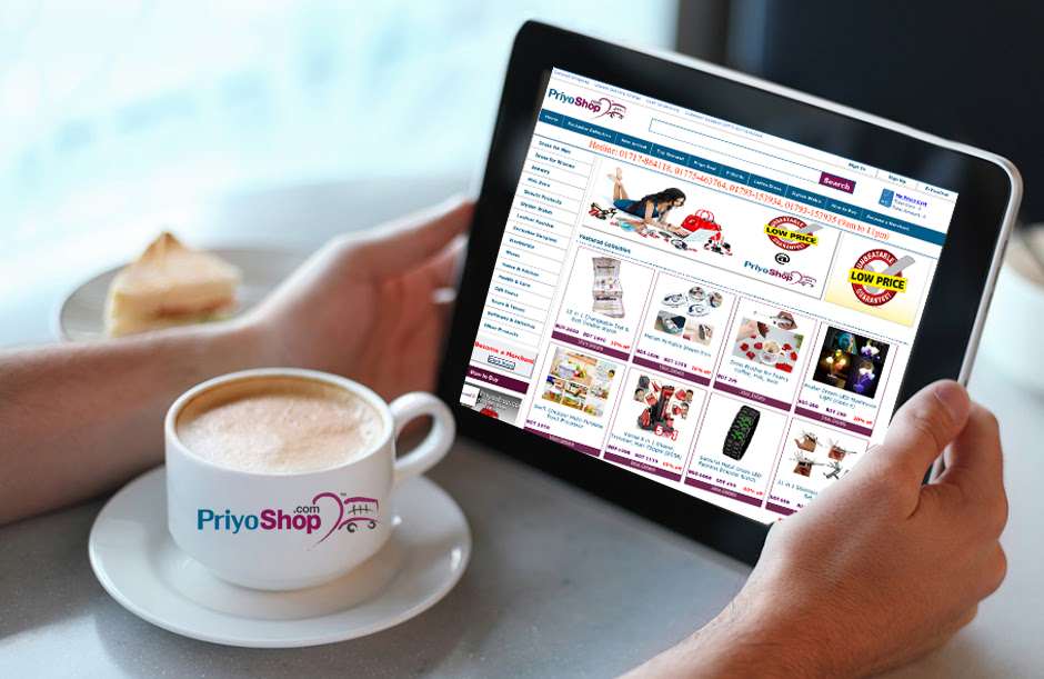 PriyoShop web