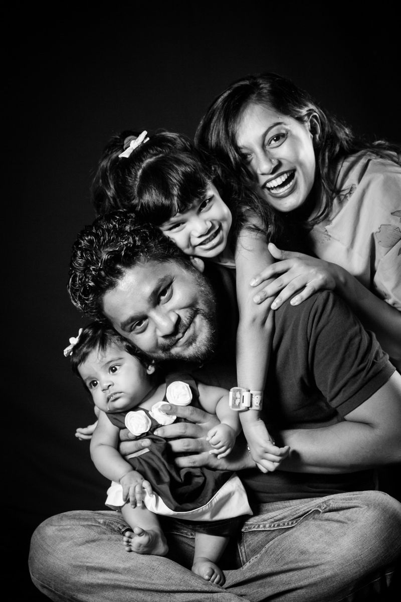 Kashef Rahman & family | Photo by TBBD