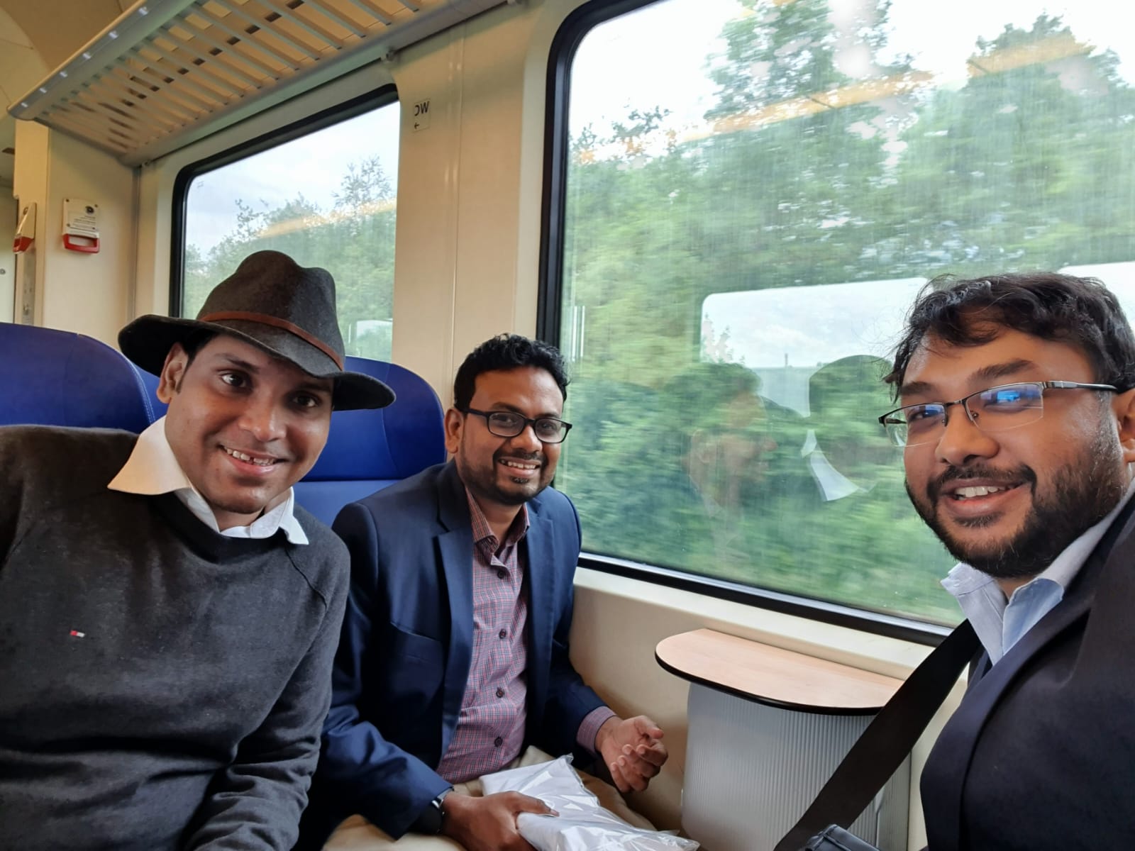 LCP Co-founders, Bijon, Zahed, and Ivdad (clockwise left to right)