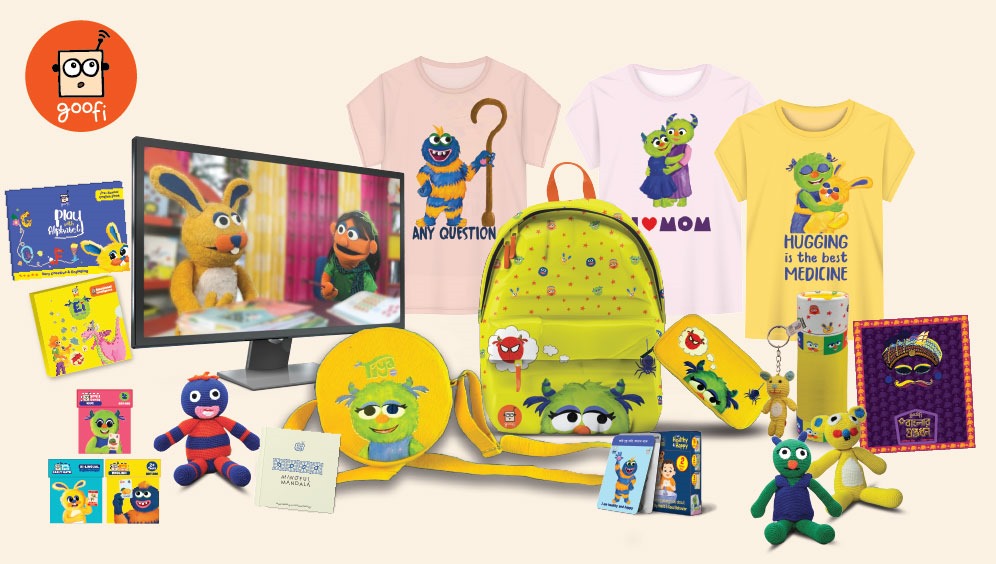 goofi media franchise with products tv show and merchandise items