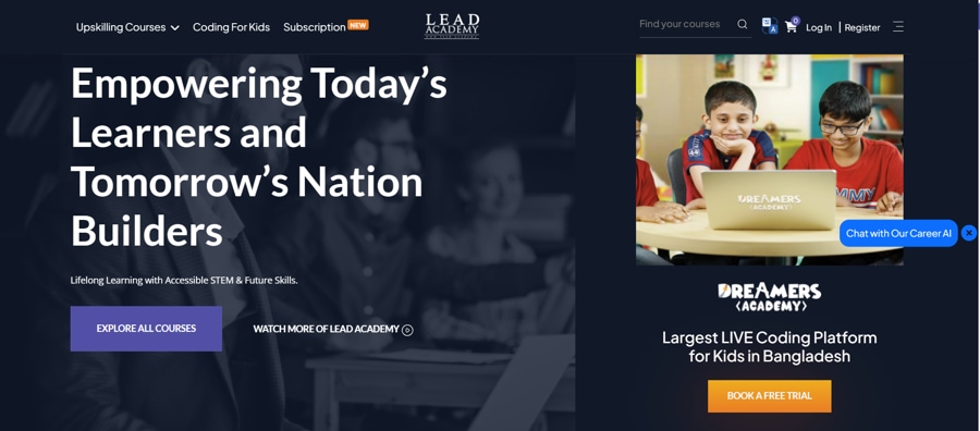 How Lead Academy Has Created a Unique Model for Delivering High-Quality Online Education in Bangladesh 1 Lead Academy Platform