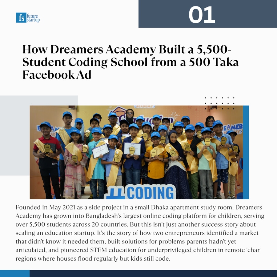FS Weekly 113: Dreamers Academy, Panel on Safe Food, ExchangeKori’s Repair and Servicing, Wahid Choudhury, and New White Paper 2