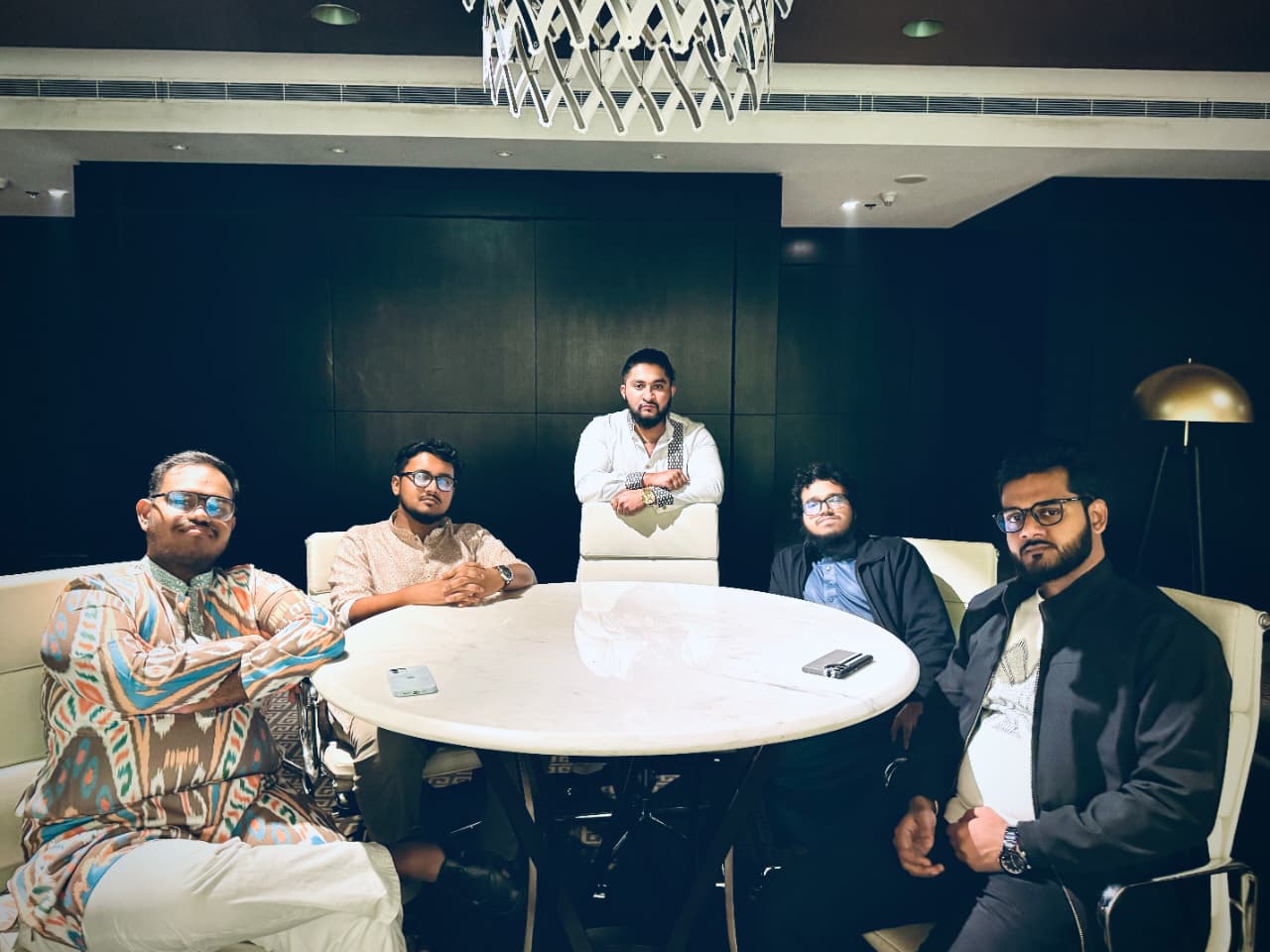 Part of Hulkenstein Leadership Team | Md. Ashiqul Islam Peal, CMO, Abu Owazed Shah Sowmik, CEO, A.S.M. Anas Ferdous, Chairman, SK Shamiur Rahman, MD, Saliur Rahman Sakib, CTO (From the left to right)