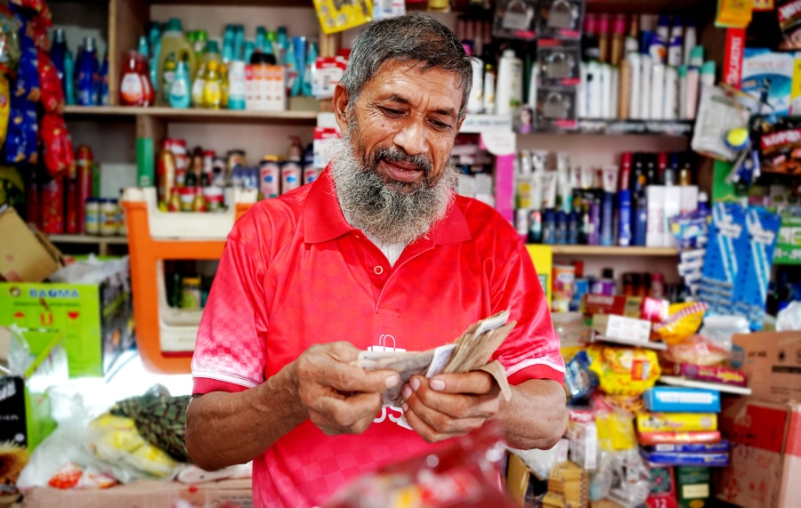 A snapshot of an MSME retail outlet