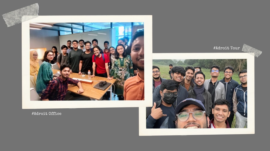 Some of Adroit people at work and fun Photo credit Adroit Education