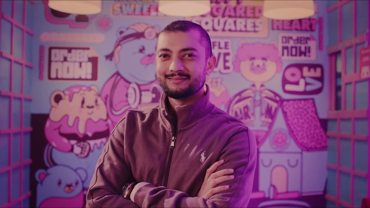 Waffle Up founder Salman Goni