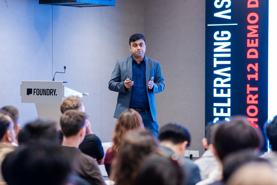 Chamak, Effectual Entrepreneurship, and Lessons From Ten Years of Building Businesses: A Conversation with Debasish Chakraborty, Founder and CEO, Chamak 3 Debasish presenting at Accelerating Asia