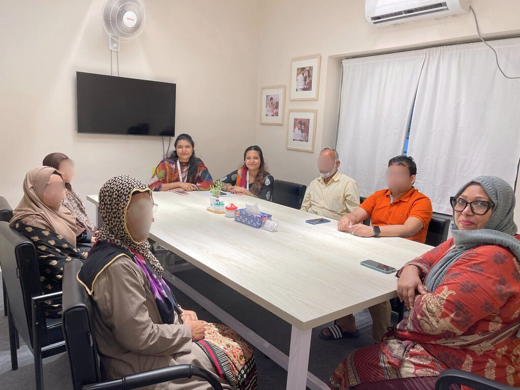 Inside Saiyonee's Effort to Build a Trusted Matchmaking Brand in Bangladesh 3 A snapshot from a typical meeting between families at Saiyonee's office in Dhaka