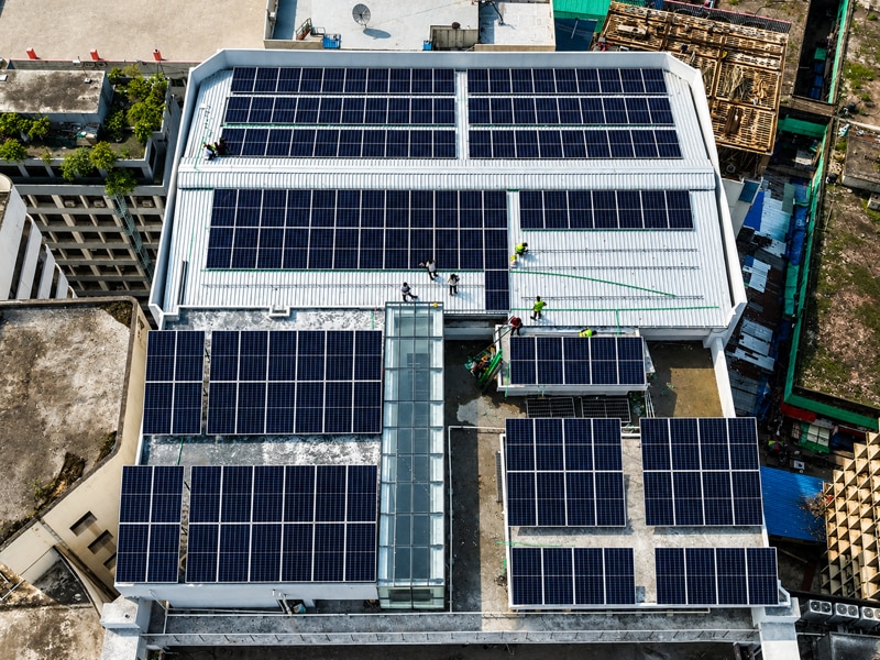 Solar Top View