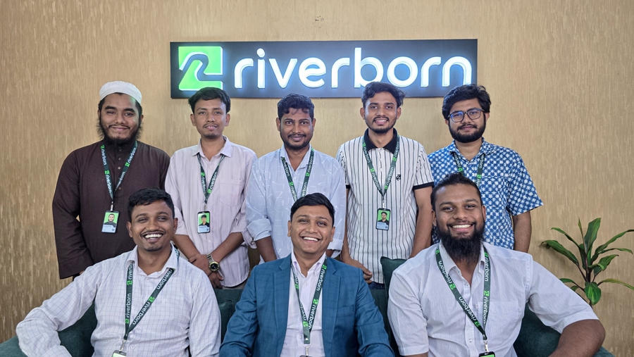 Riverborn partial team at Riverborn office in Dhaka